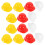 Mini Helmet Cap Bird Safety Helmets Plastic 30 Pcs 1