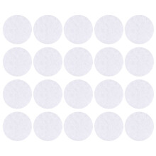 Round Filter Cotton Air Filters Purifying Pads White 3