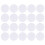 Round Filter Cotton Air Filters Purifying Pads White 3 1