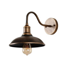 Lampada da Parete Industriale Retro Impermeabile per Cortile, Balcone, Scala, Corridoio, Camera da Letto, Fissaggi Decorativi Vintage