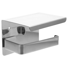 Suporte de papel higiênico de parede (1 rolo)