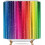 Duschvorhang Regenbogenstreifen Wasserdicht Polyester 72x72 1