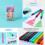 Yakbaofuo12PCs12Colors Παιδικά Μελέτη Ζωγραφική Χαρτικά Σετ Μαρκαδόρων Ακουαρέλας Τα Πρώτα 3