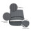 Capa protetora para laptop de 13 polegadas, capa impermeável para tablet, compatível com Apple MacBook Air M1, Pro, Surface, Lenovo, Dell, HP - 4
