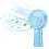 Kayannuo Mini-USB-Ventilator Blau Tragbar Hohe Windleistung 1