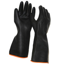 Rubber Gloves Acid-Resistant Industrial Safety Long Gloves