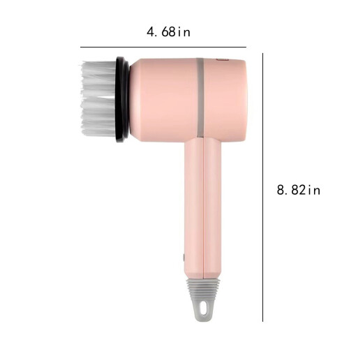WSBDENLK electric spin scrubber rechargeable with 4 brush 2