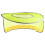 Sun Shield Cloth for Helmet Full Brim Reflective Yellow 1