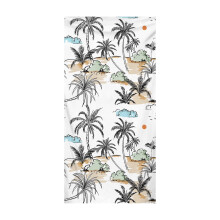 Serviettes de plage en microfibre pour femmes EQWLJWE, anti-sable, motif tortue, séchage rapide, très grandes (71 x 142 cm).