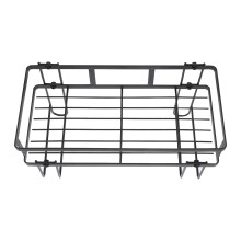 Étagère de rangement pour toilettes en acier au carbone à un niveau
