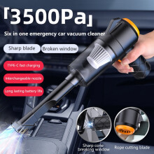 Mosiee Trådlös Bildammsugare 1200mAh 3500Pa Bärbar Handhållen