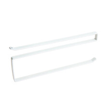 Toalettpappershylla i metall, vit, 1-pack