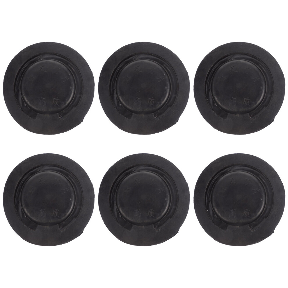 Water Pump Valves Rubber Gaskets Black 6Pcs 9107258566782