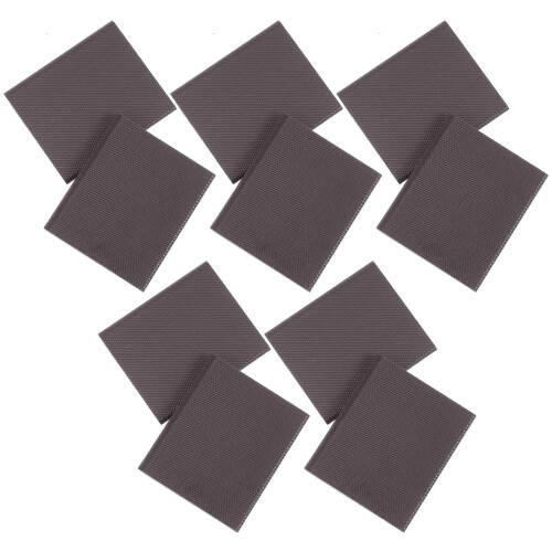 Bande d'étanchéité en silicone double face, 10 pièces