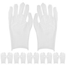 Eease cotton jewelry inspection gloves for men 6 pairs