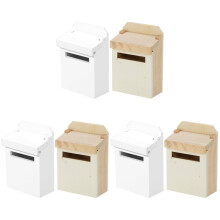 Mini Huis Brievenbus Decoratie Set van 6