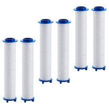 Miez de schimb pentru filtru de duș, bumbac PP, 6 bucăți