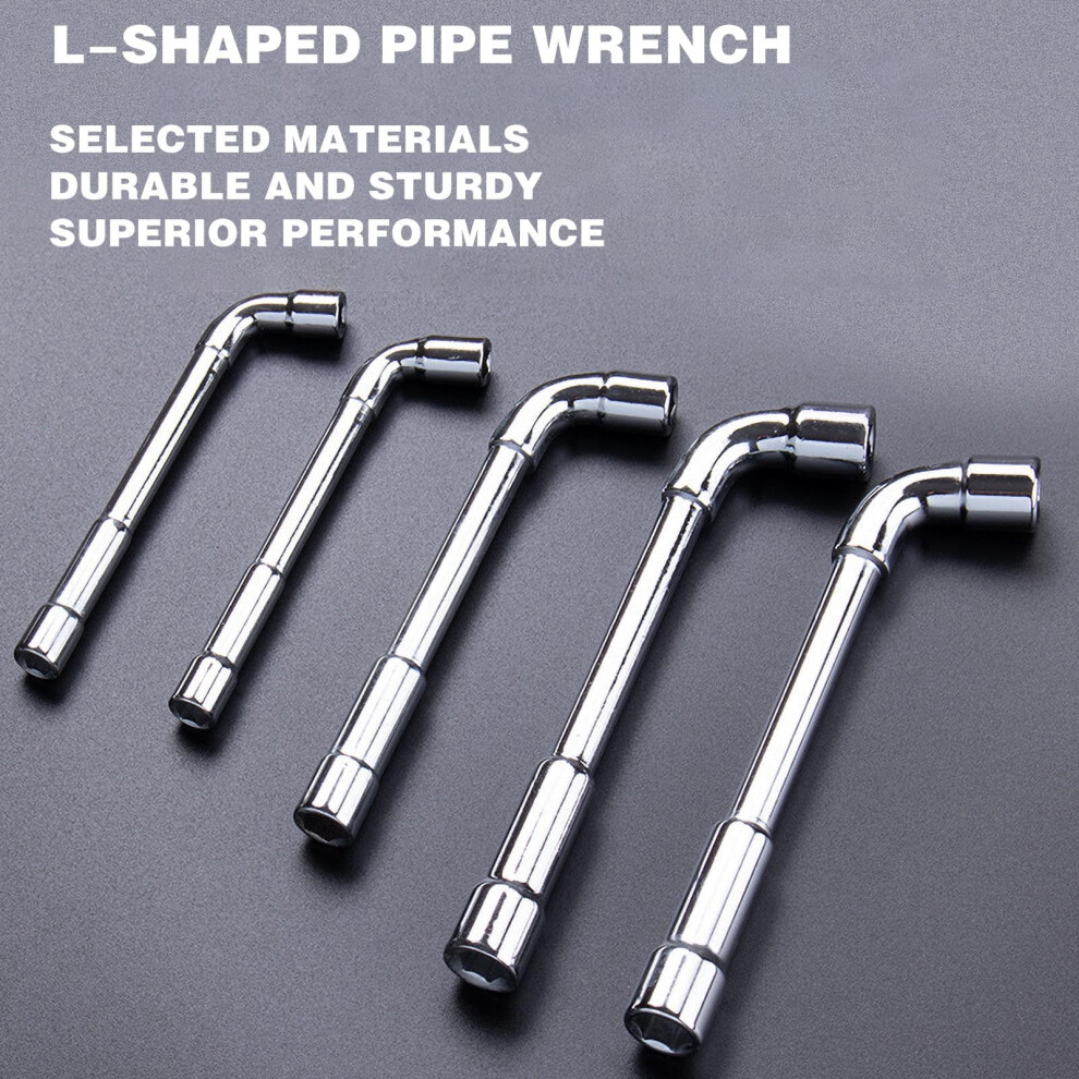 L-Shaped Hex Socket Wrench Set 6-10Mm 6Mm Double-Head 9107258565389