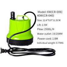 Bomba sumergible para acuario, silenciosa y potente, 12 V.