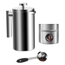 Cafetière à piston en acier inoxydable 800 ml