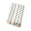 Federra geometric stripe knitted sofa blanket with tassels 2