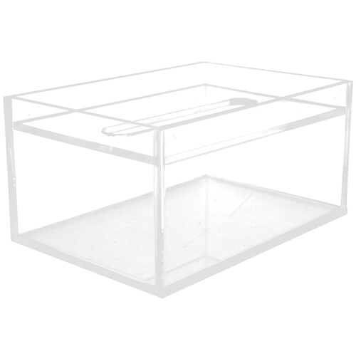 Moderne, transparente Acryl-Taschentuchbox
