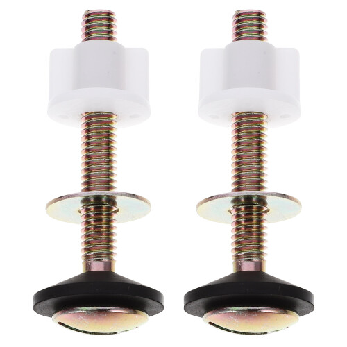 Toilet Tank Bolts with Washers Replacement Kit 2 Pcs