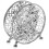 Vintage βάση για χαρτομάντιλα, στρογγυλή θήκη για χαρτοπετσέτες 1