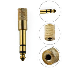 Mosiee 3,5-mm-auf-6,35-mm-Kopfhöreradapter, Gold