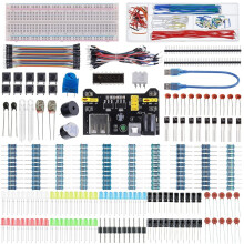 Elektronik-Komponenten-Spaß-Kit, steckbrettkompatibel 830