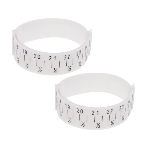 Outil de mesure de bracelet pour le poignet (2 pièces)