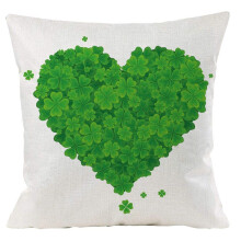 Décorations de Pâques Kayannuo en liquidation : housses de coussins imprimées pour la Saint-Patrick, housses de canapé en lin, décoration