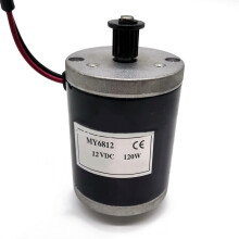 Mosiee 12V 24V børstet DC-motor MY6812 120W