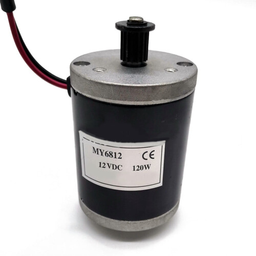 Mosiee12V24V Κινητήρας DC με ψήκτρες MY6812 120W