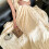 Plaid jacquard papillon beige 150 x 100 cm 6