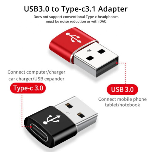 USB-C to USB-A adapter converter 2
