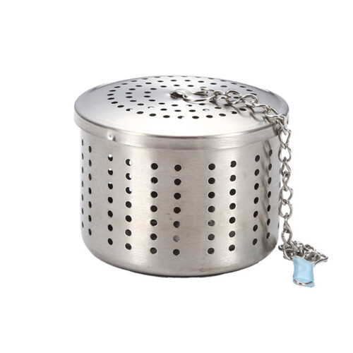 Mosiee teinfuser i rustfrit stål med netkugle, 1 stk.