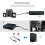 Prettyui Bluetooth 5.0 modtager sender 2-i-1 8