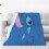 Couverture en flanelle Lilo et Stitch 127 cm x 102 cm 1