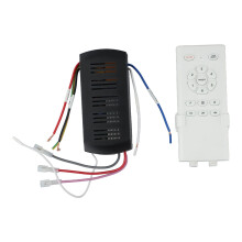 Télécommande pour ventilateur de plafond Mosiee avec support et éclairage, 6 vitesses