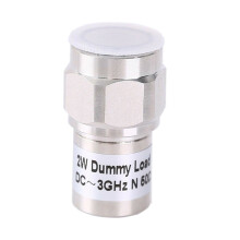 N-type DC-3GHz/6GHz 50Ohm 2W RF-aangepaste belastingadapter