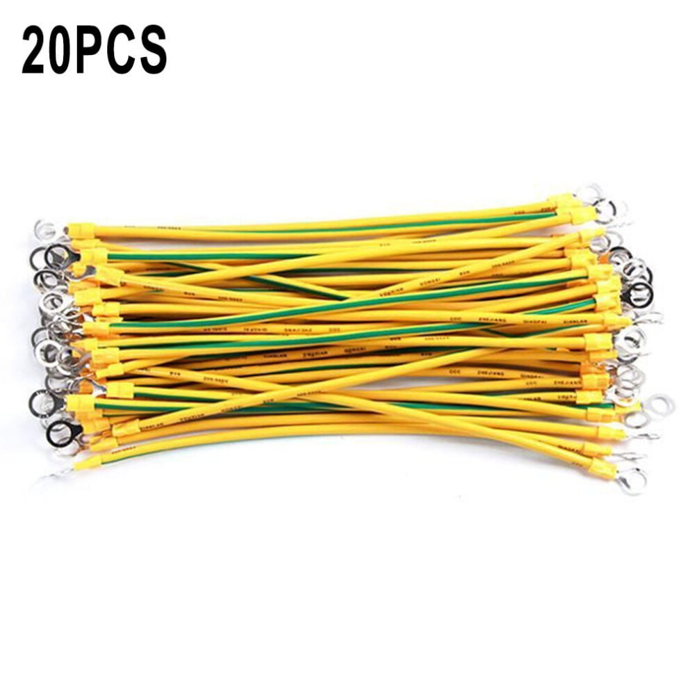 Solar Ground Wire With Terminals 10/12/14 Awg 20Pcs 9314556037764