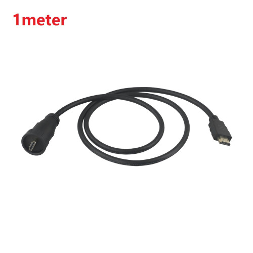E16 vanntett, IP67 panelmontert sokkel, dataadapter