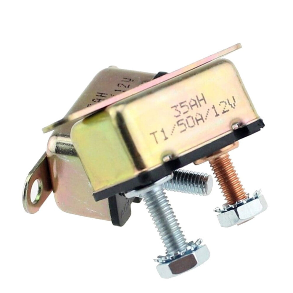 12V 50A Automatic Reset Circuit Breaker Copper Stud 9314556037740