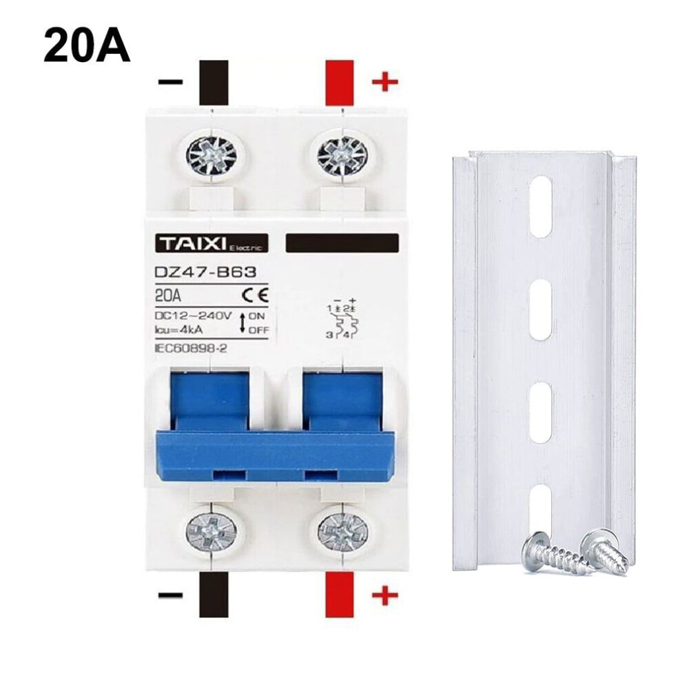 Dc Miniature Circuit Breaker 2-Pole 240V 32A 9314556037412