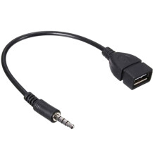 Audio Aux3.5mm naar USB2.0 Type A adapterkabel