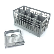 Caja de almacenamiento para cestas de cubiertos del lavavajillas