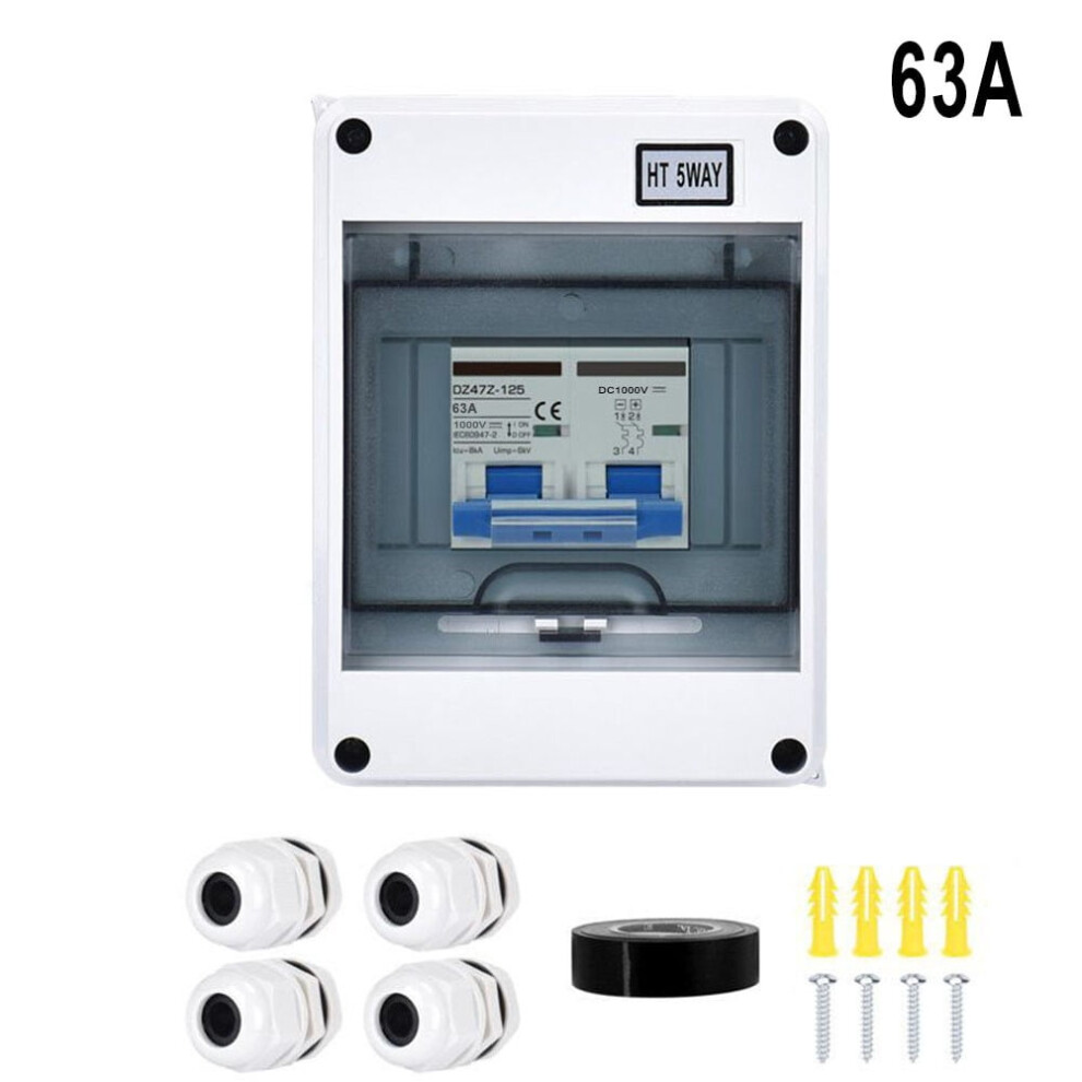 Pv Disconnect Box Dc1000v Isolator Switch 6-125A 9314556036736