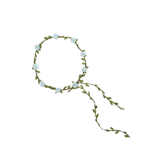 Προσομοίωση παραλίας YiFudd Rose Flower Mori Headband Στεφάνι Φωτογραφικών Στηρίγματος