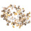Lixi earring tassel fixing caps 5x4mm 3 packs assorted 2